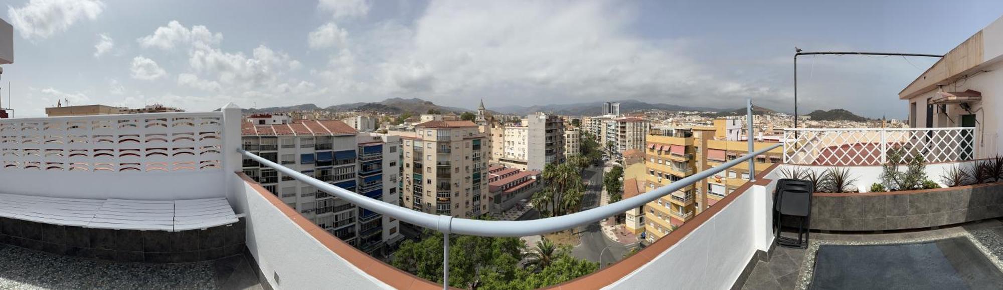 Atico Plaza Bailen Malaga Centro Appartement Buitenkant foto